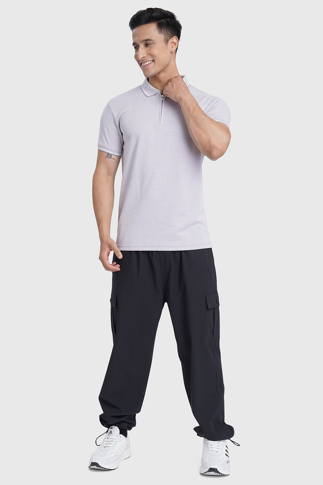 Heritage Polo T-shirt Light Mauve