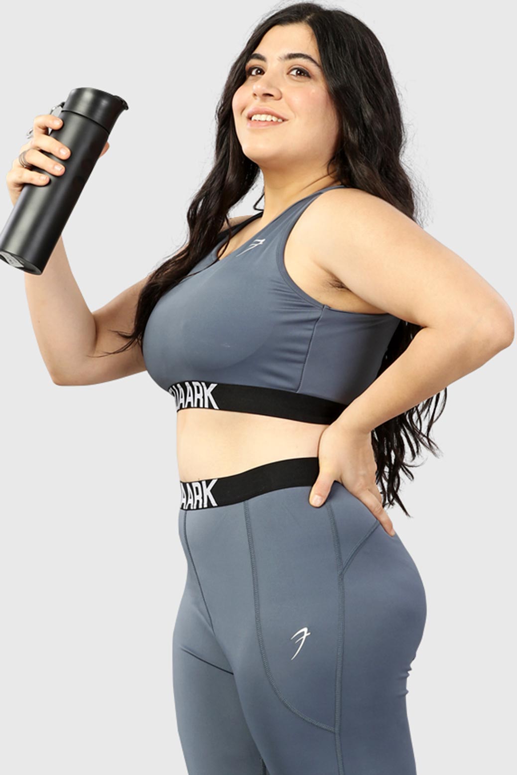 Pro Sports Bra Silver