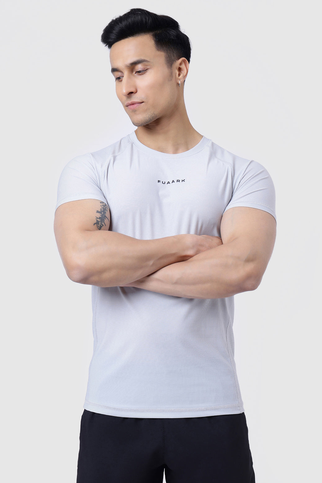 Blaze Nylon T-shirt Light Grey