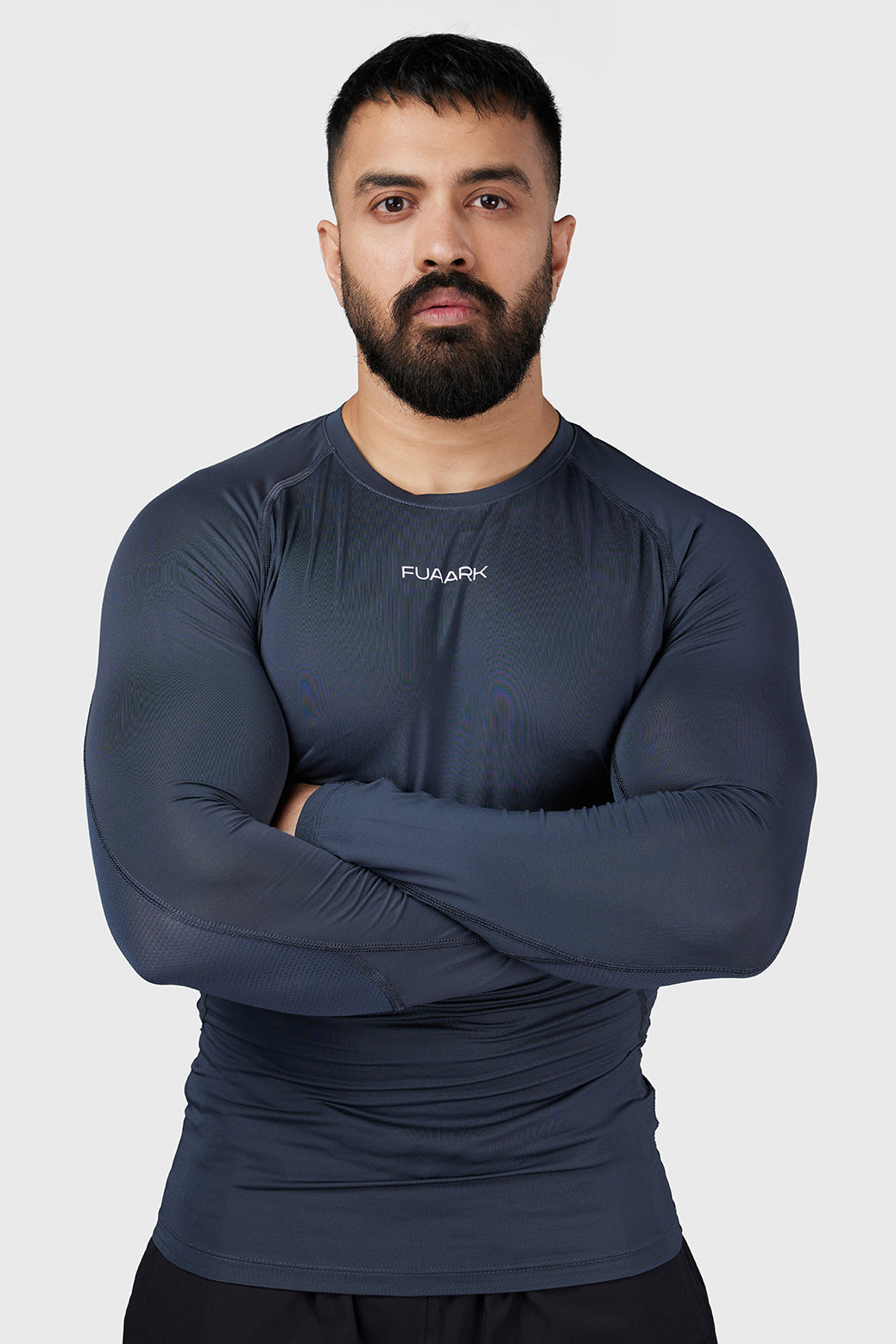 Fuaark Compression 2.0 Full Sleeves T-shirt Grey