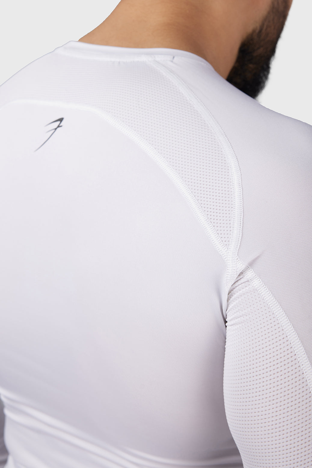 Compression 2.0 Full Sleeves T-shirt White