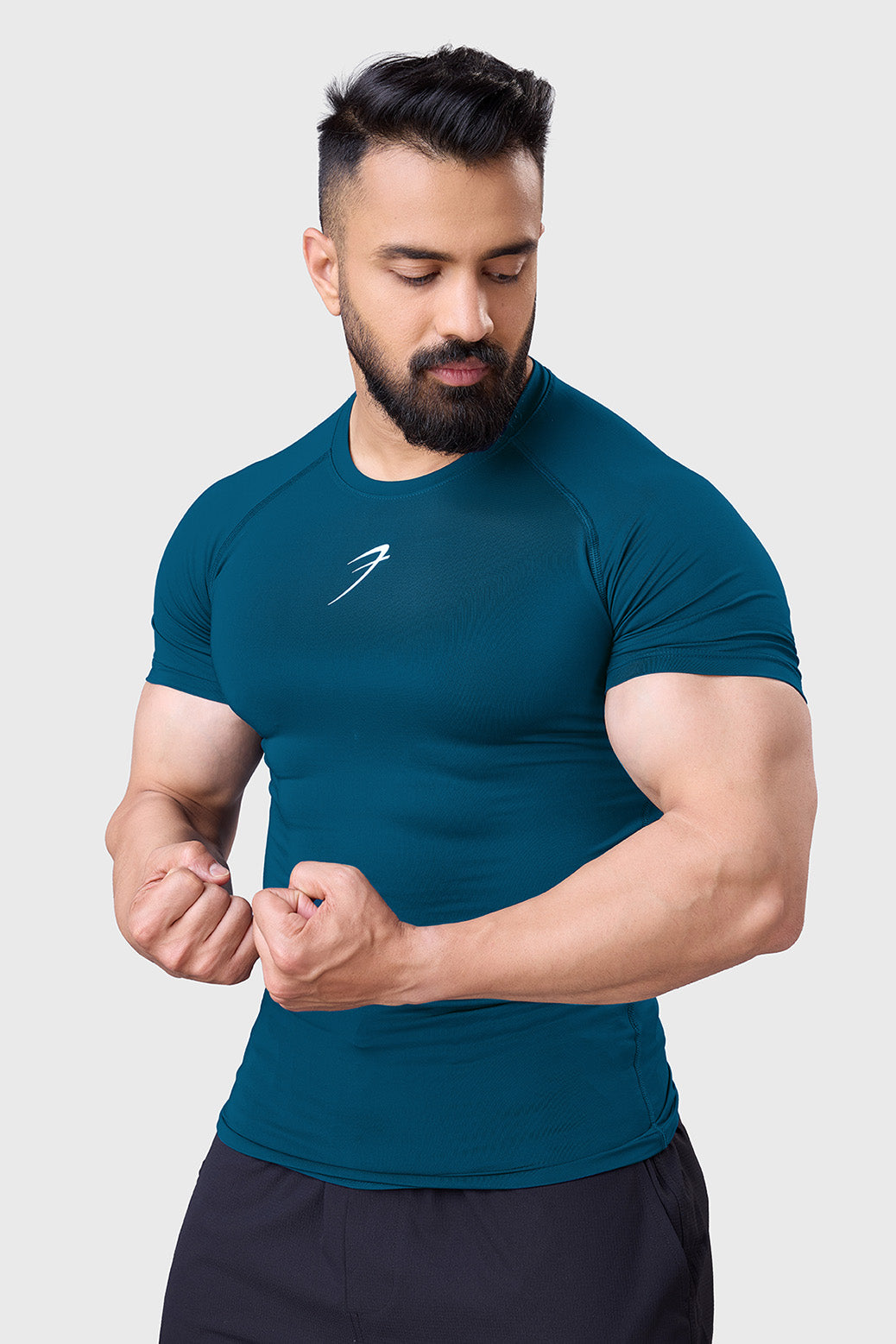 Compression T-shirt Teal