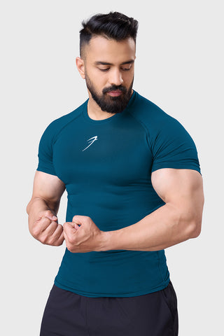 Compression T-shirt Teal