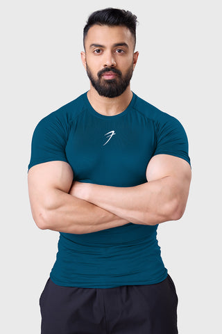 Compression T-shirt Teal