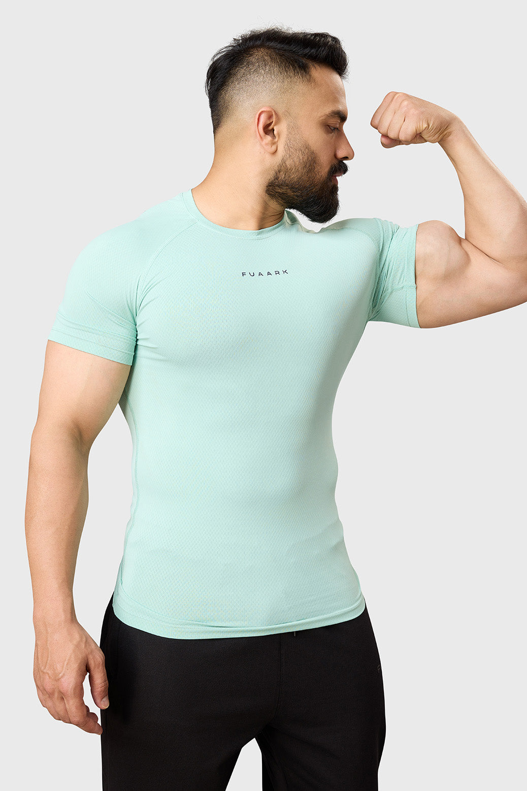 Elite Compression T-shirt Mint Green