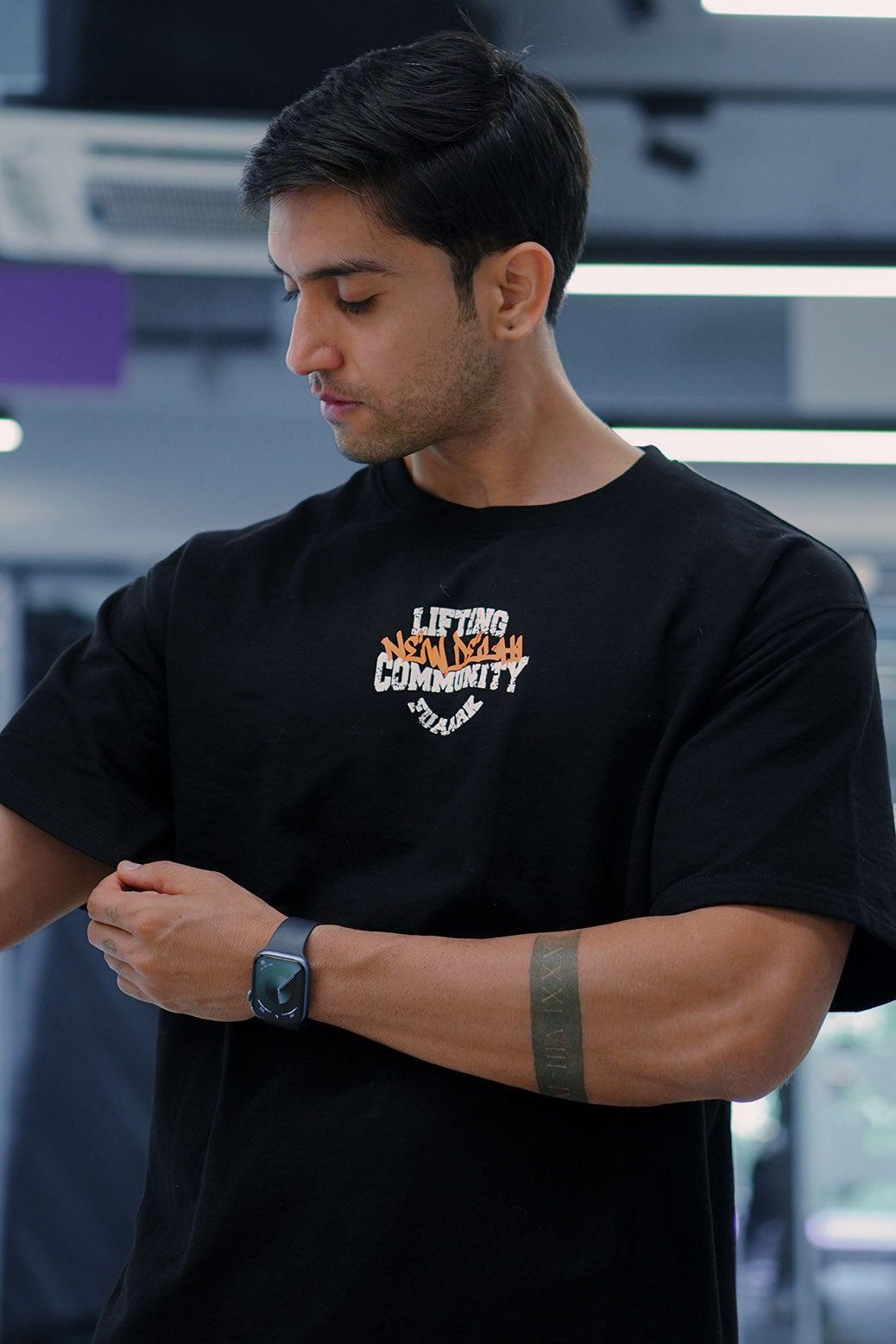 Fuaarkos Delhi Oversized T-shirt Black