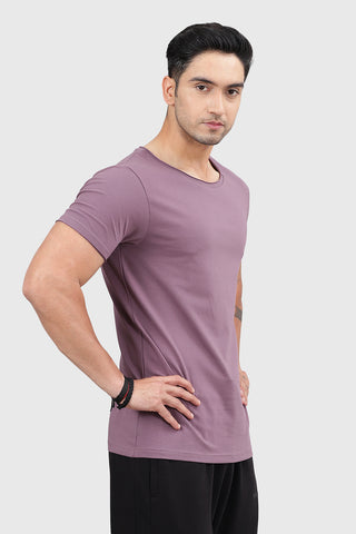 Legacy Scoop Neck T-shirt Dusk Purple