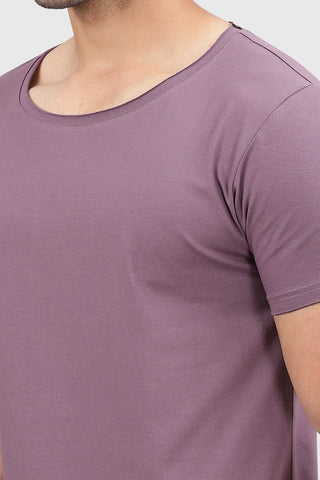 Legacy Scoop Neck T-shirt Dusk Purple