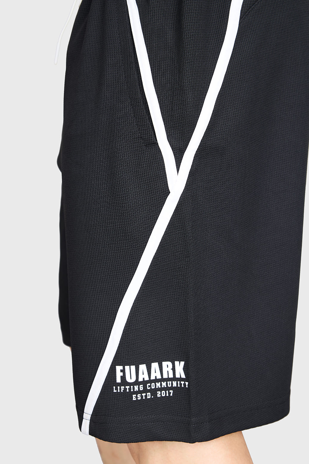 Drip Oversized Shorts Black