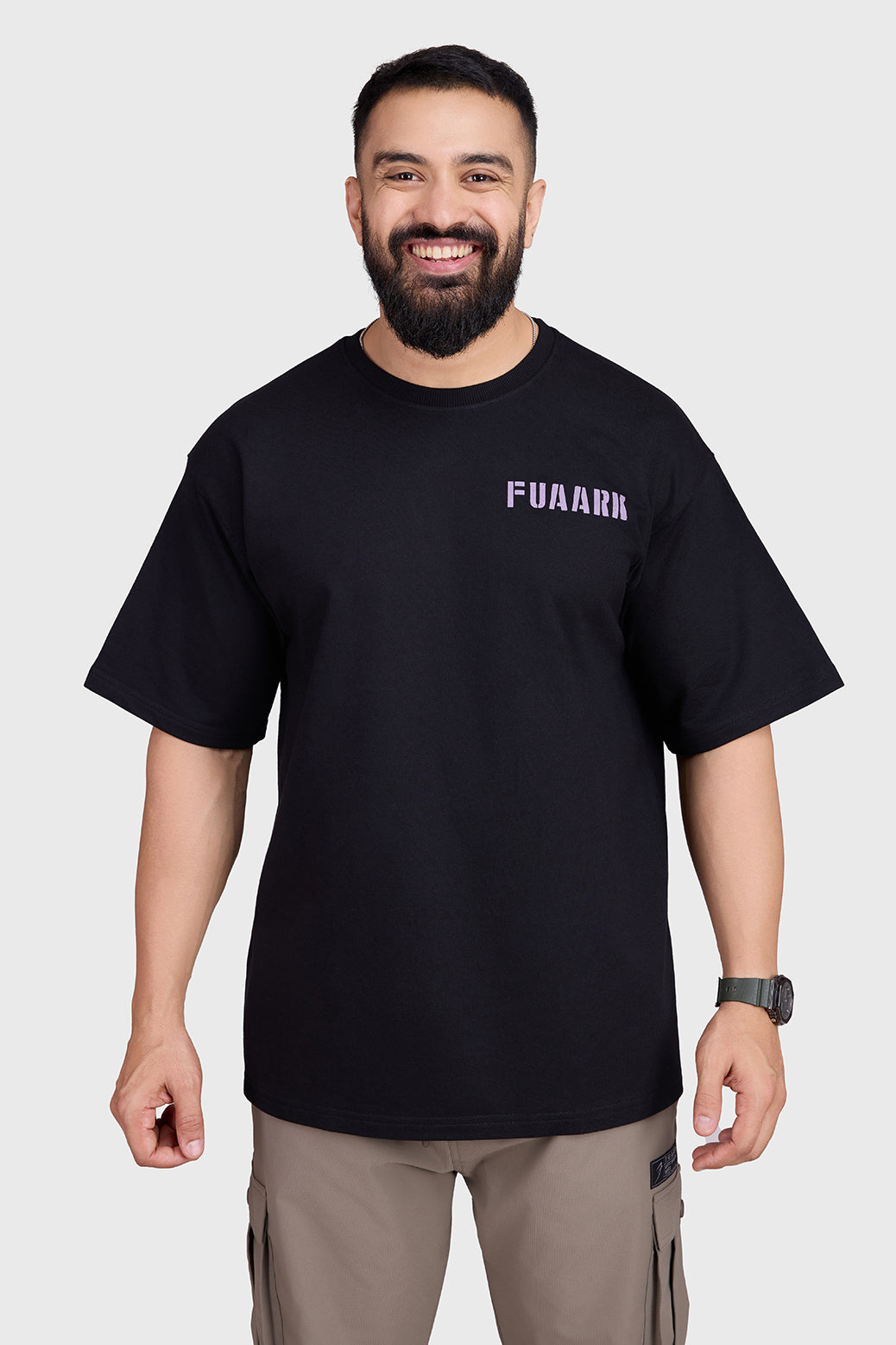 Rage Oversized T-shirts Black
