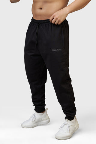 Signature Oversized Joggers Black