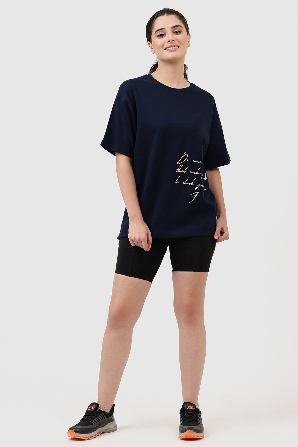 Inspiration Oversized T-shirt Navy