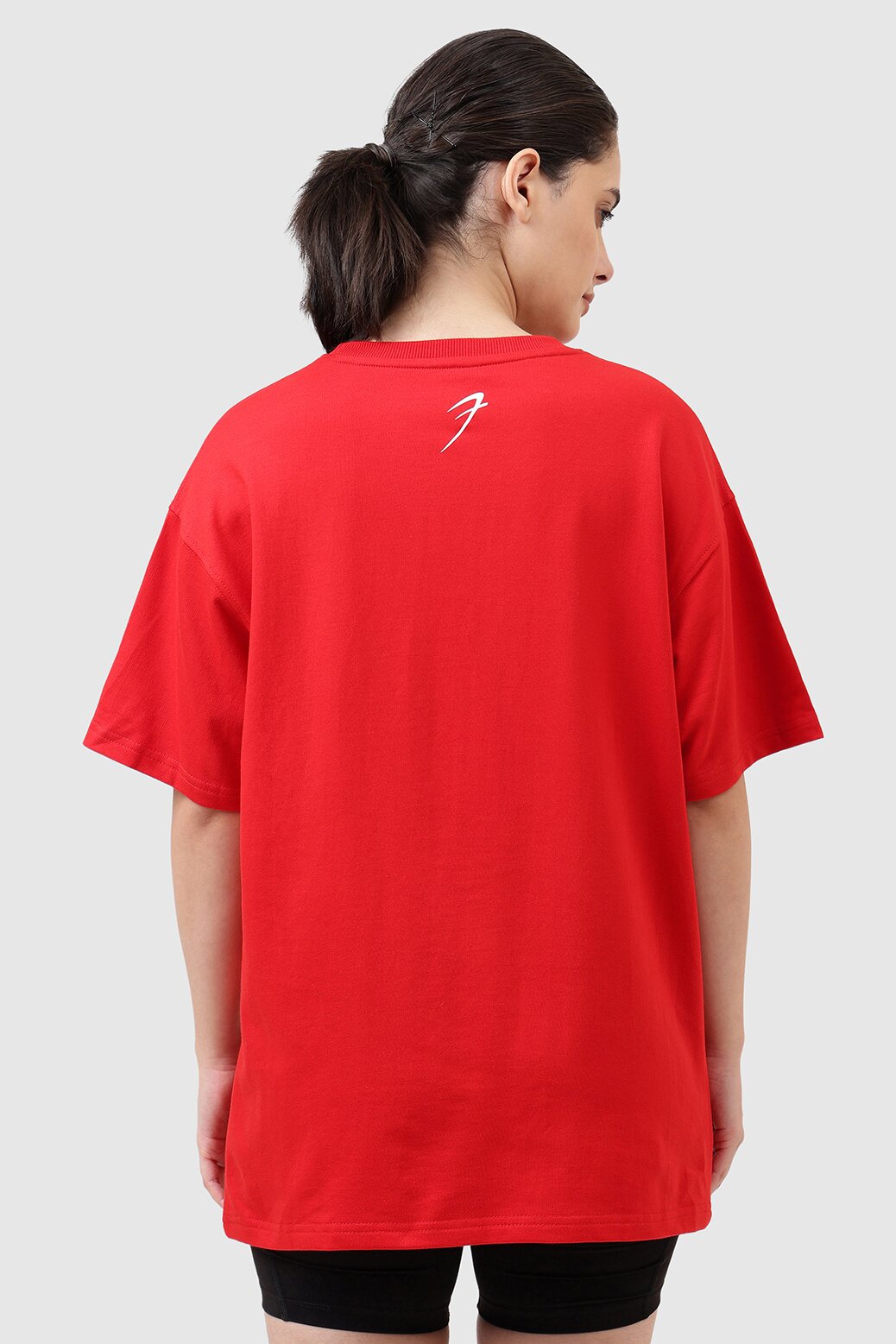 Levitate Oversized T-shirt Red
