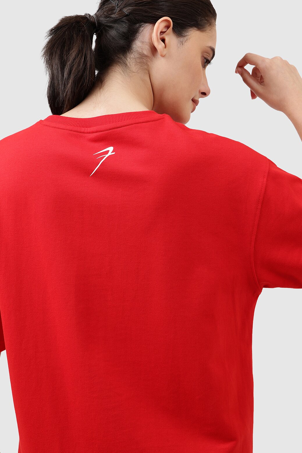 Levitate Oversized T-shirt Red