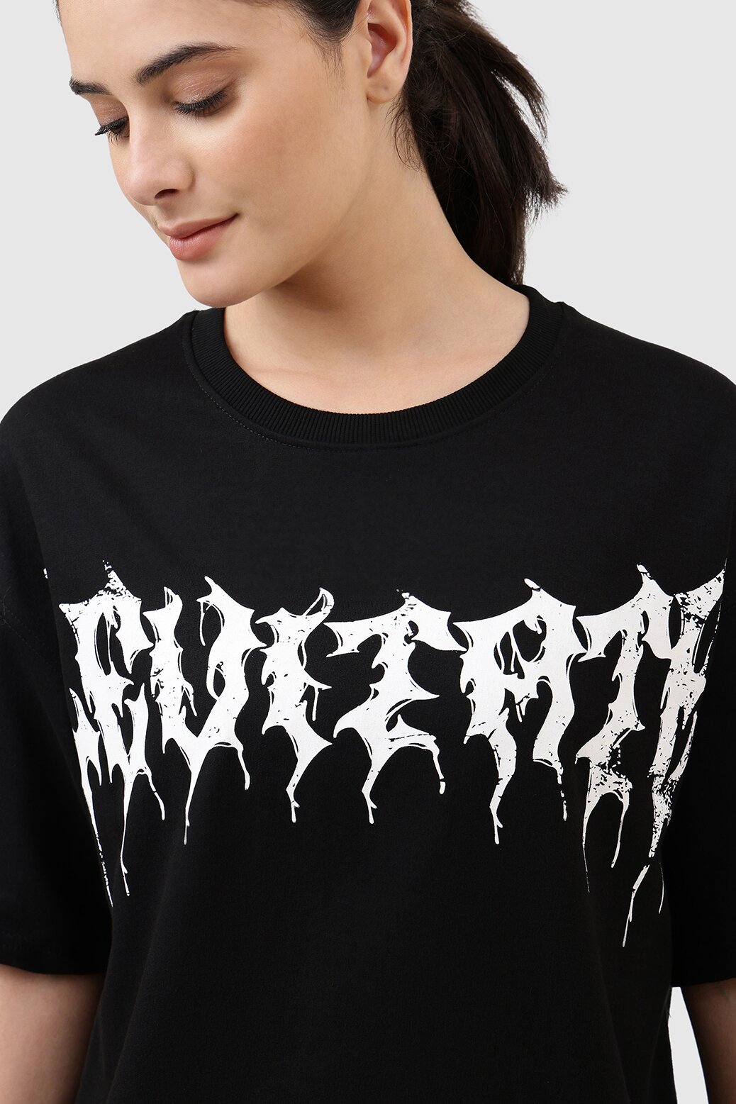 Levitate Oversized T-shirt Black