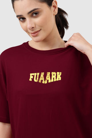 Trendsetter Oversized T-shirt Maroon