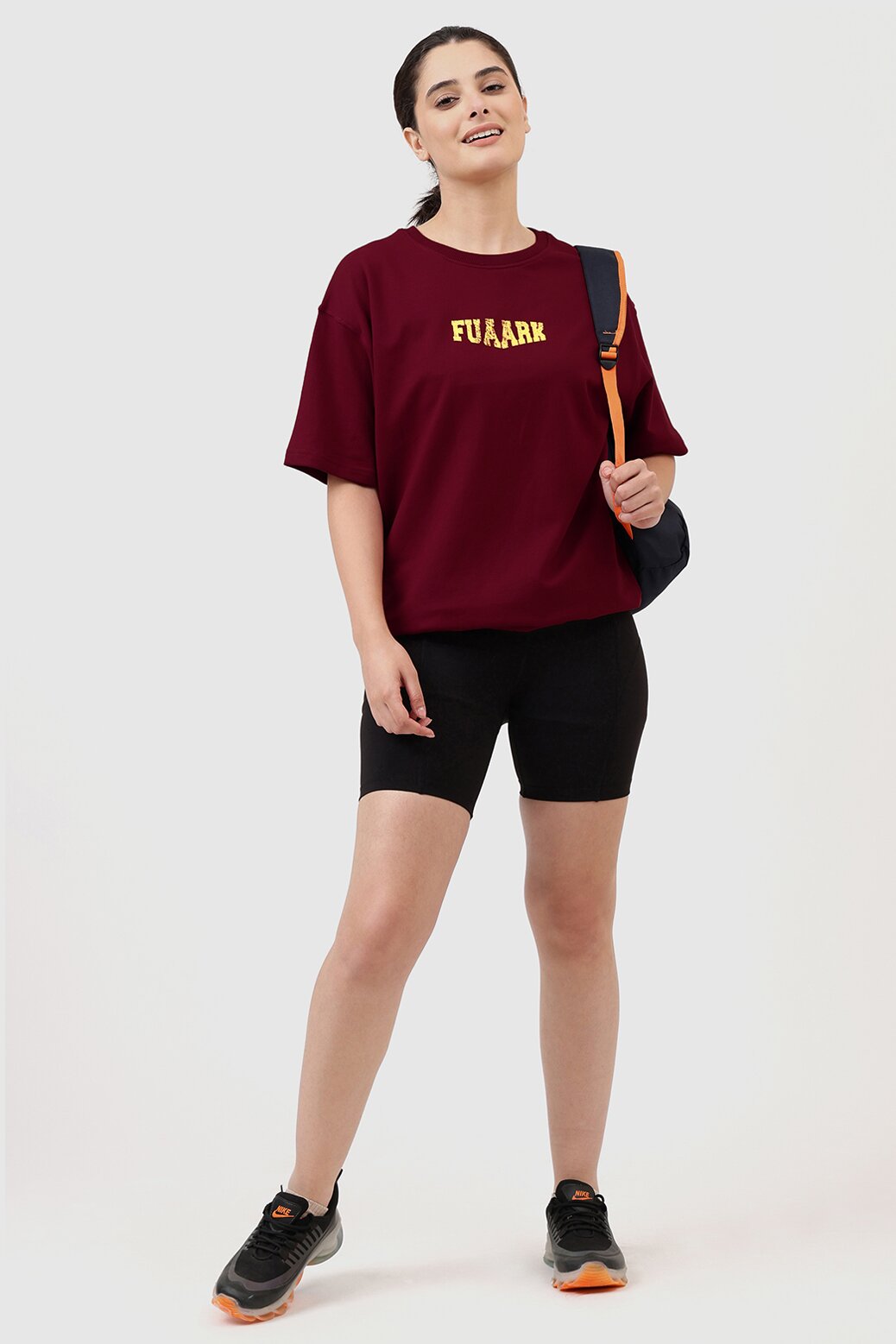 Trendsetter Oversized T-shirt Maroon