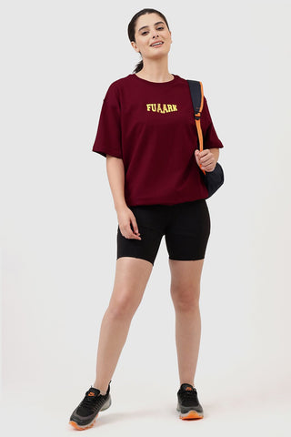 Trendsetter Oversized T-shirt Maroon