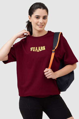 Trendsetter Oversized T-shirt Maroon
