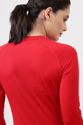 Compression Full T-shirt Red