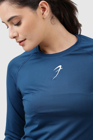 Compression Full T-shirt Teal