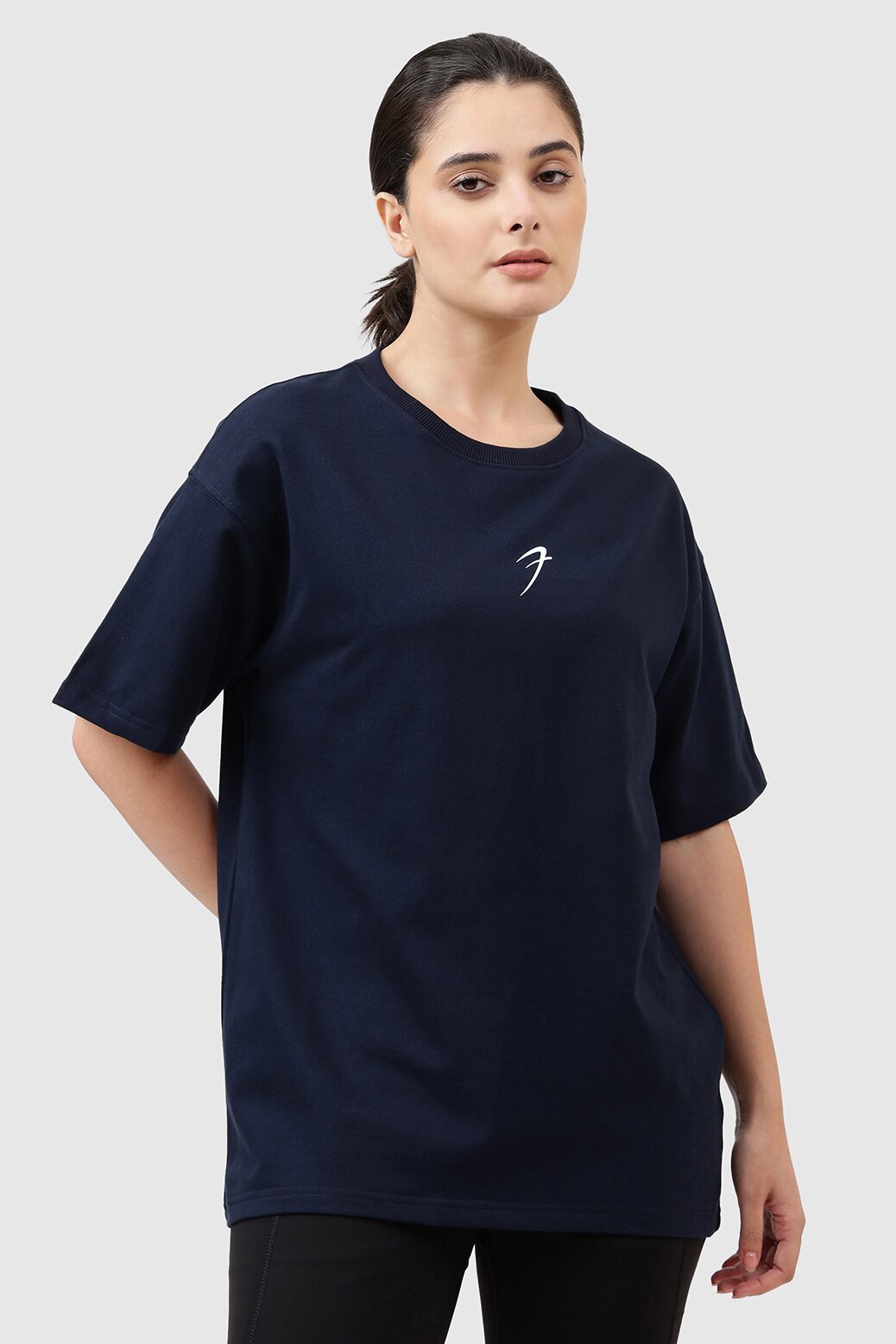 Ignite Oversized T-shirt Navy