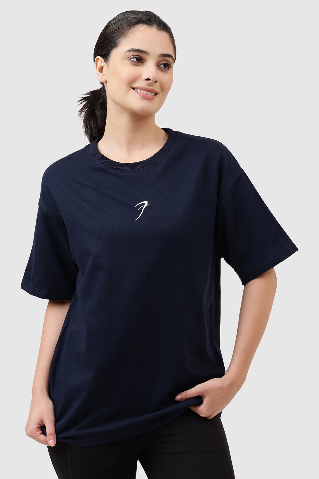 Ignite Oversized T-shirt Navy