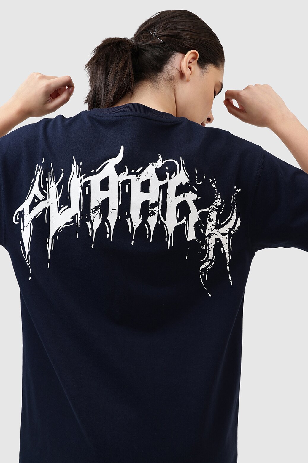 Ignite Oversized T-shirt Navy