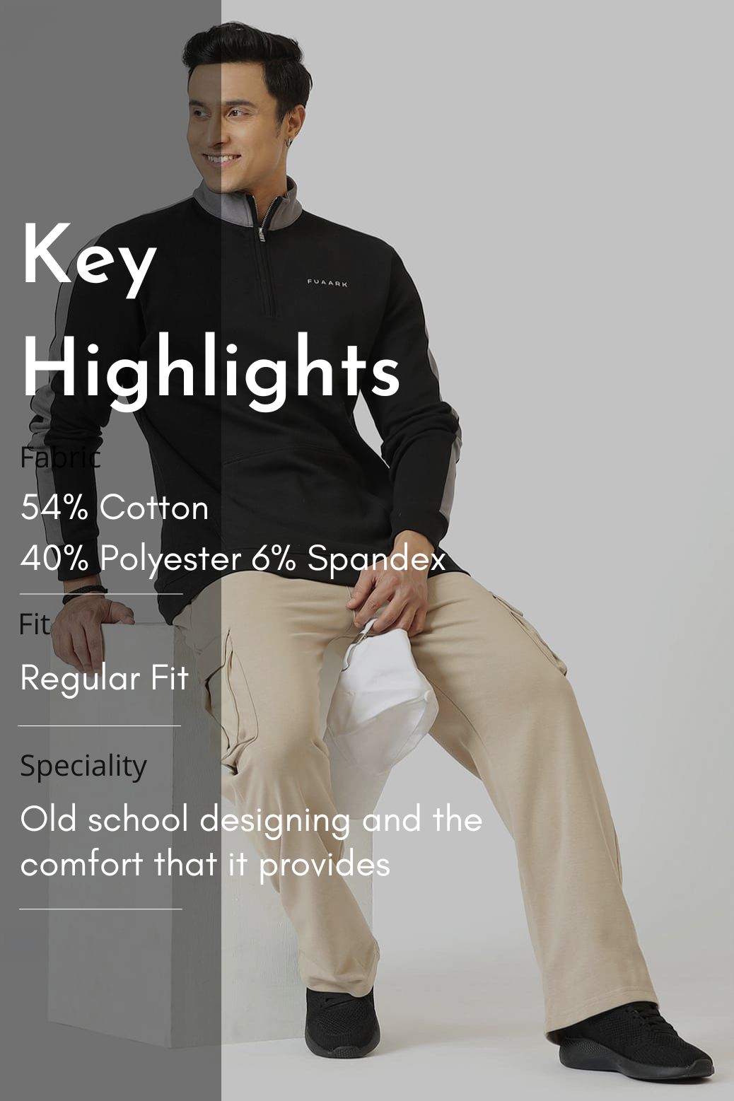 Alpine Pullover Black