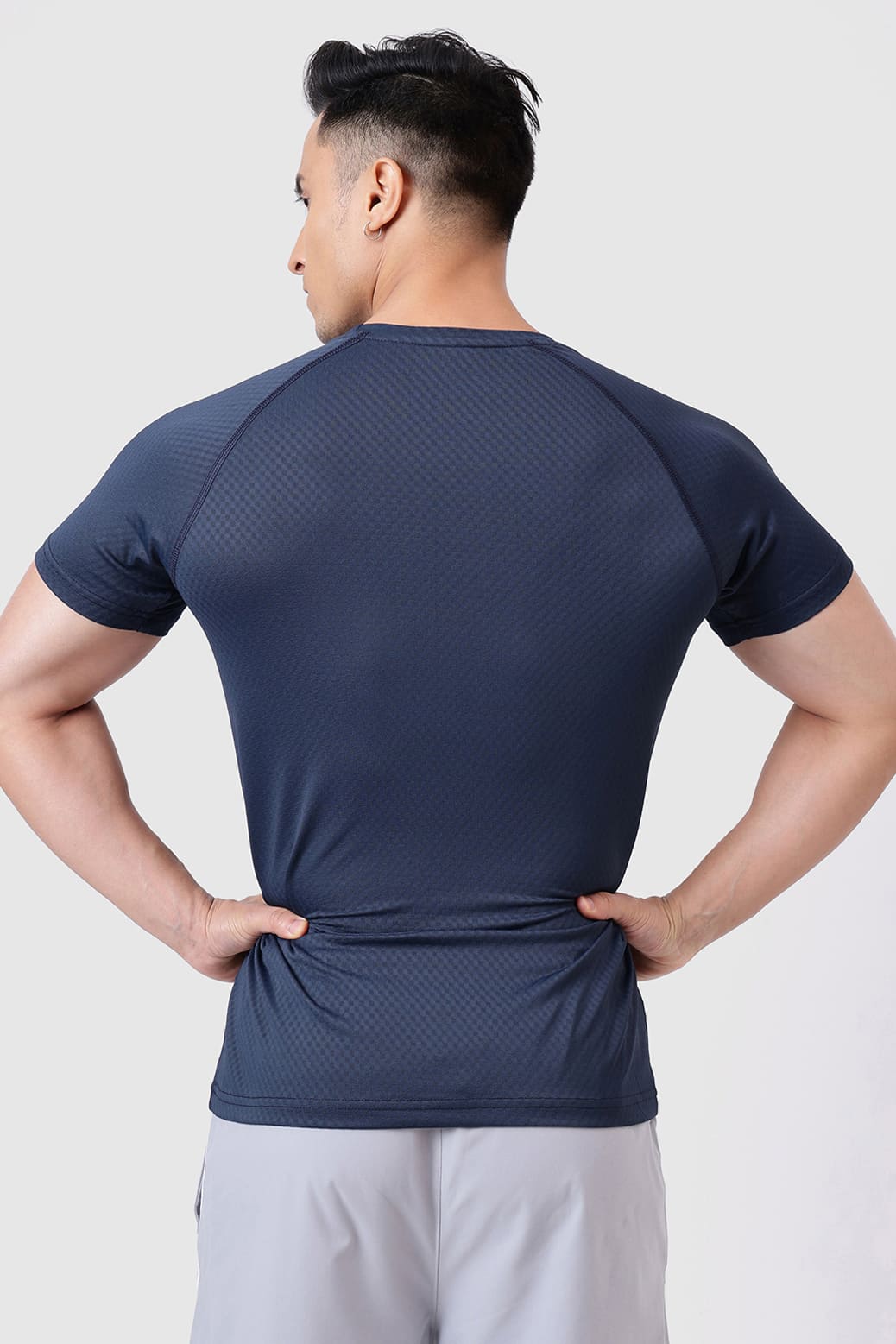 Grain T-shirt Navy