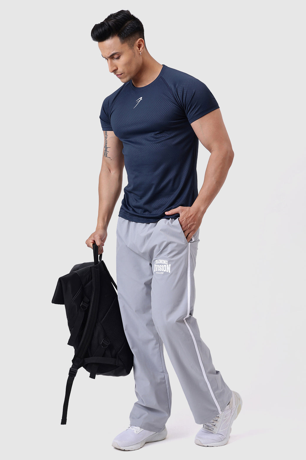Grain T-shirt Navy