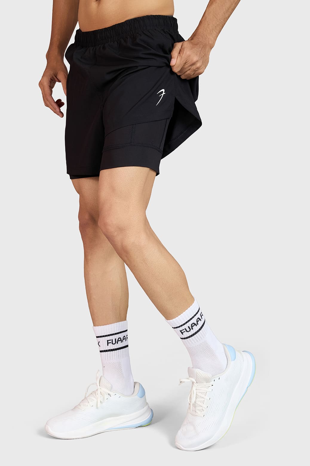 Hyper 5" Running Shorts Black