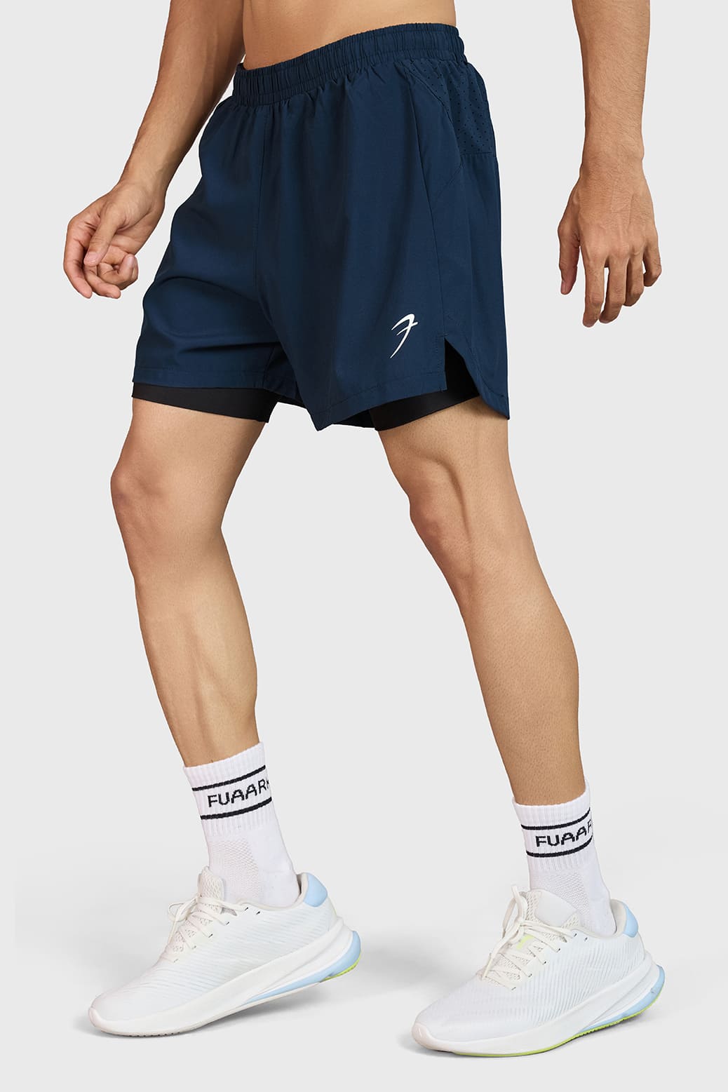 Hyper 5" Running Shorts Navy