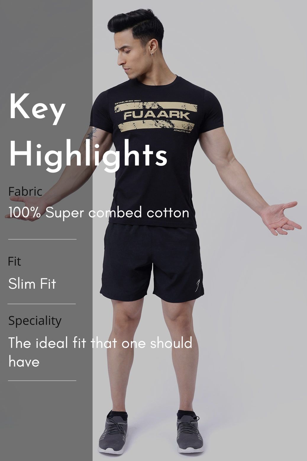 Brisk Fuaark T-shirt Black