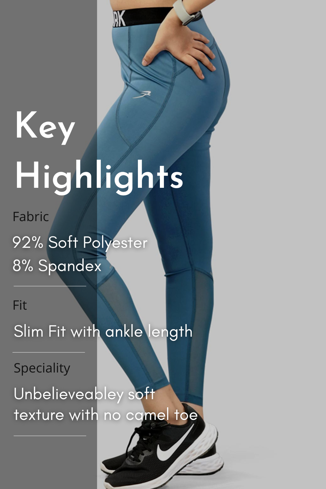 Pro Leggings Ocean Blue