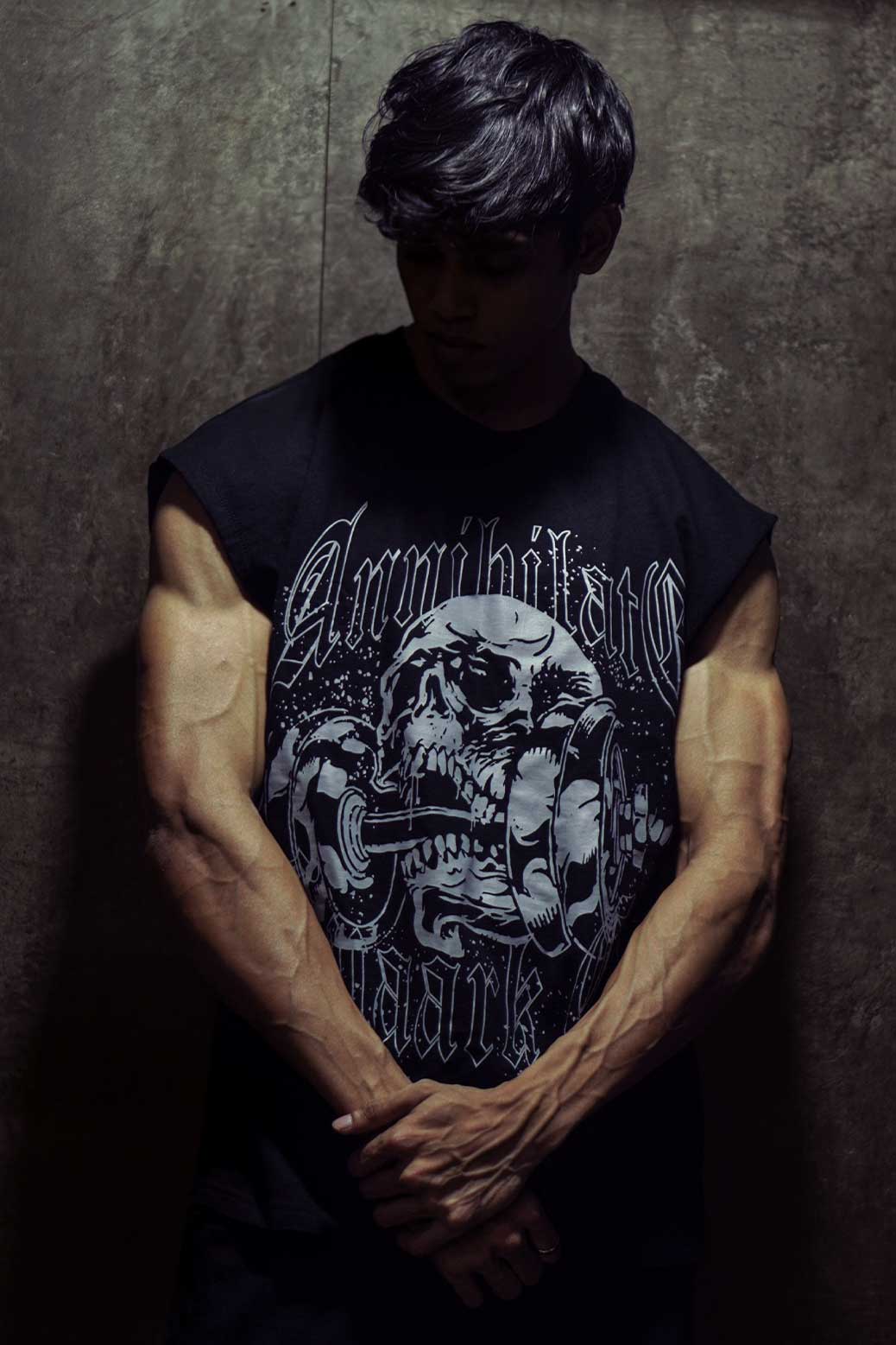 Annihilate Capsleeves Tank Black