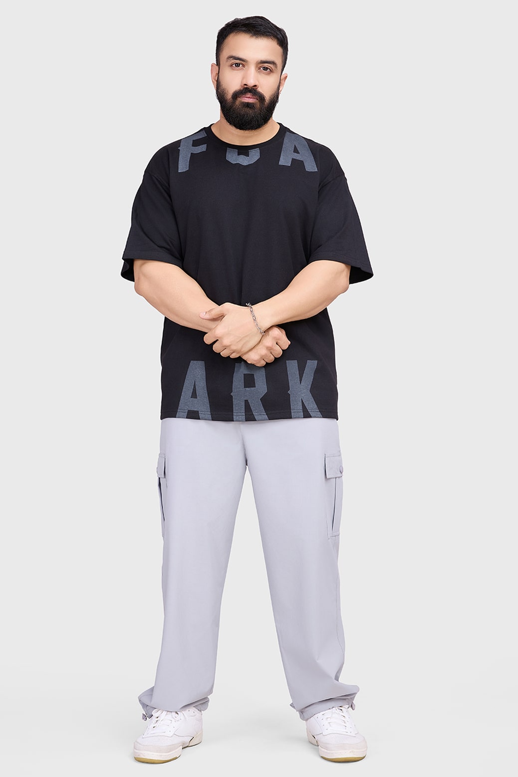 Refined Oversized T-shirt Black