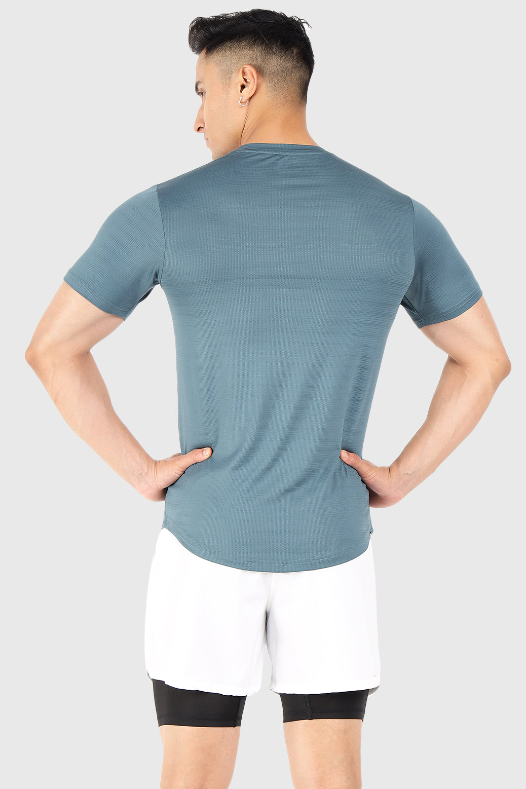 Revolve T-shirt Arctic Blue