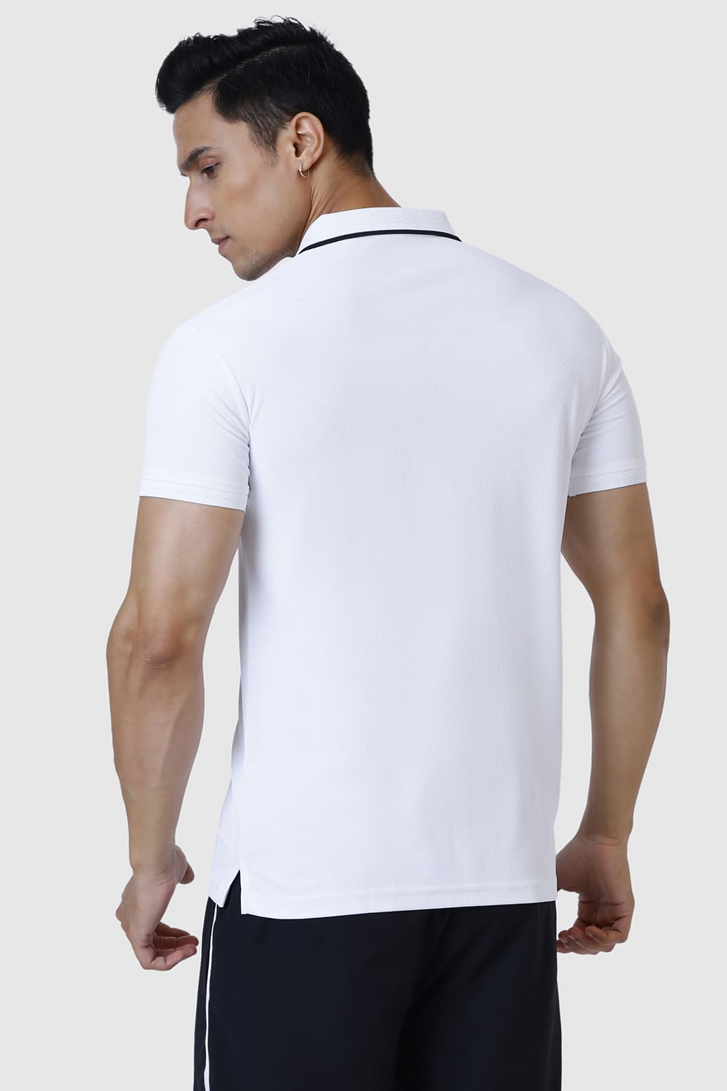Stride Polo T-shirt White