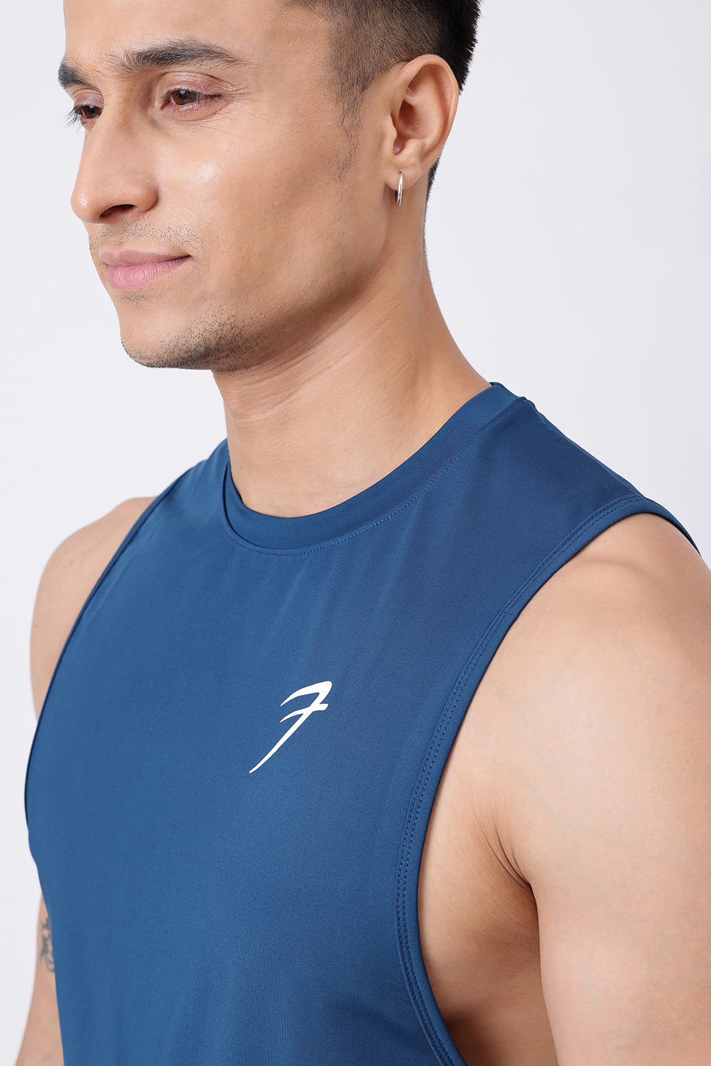 Urban Deep Arm Tank Teal