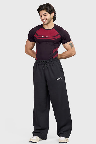 Flux Seamless T-shirt Black/Red