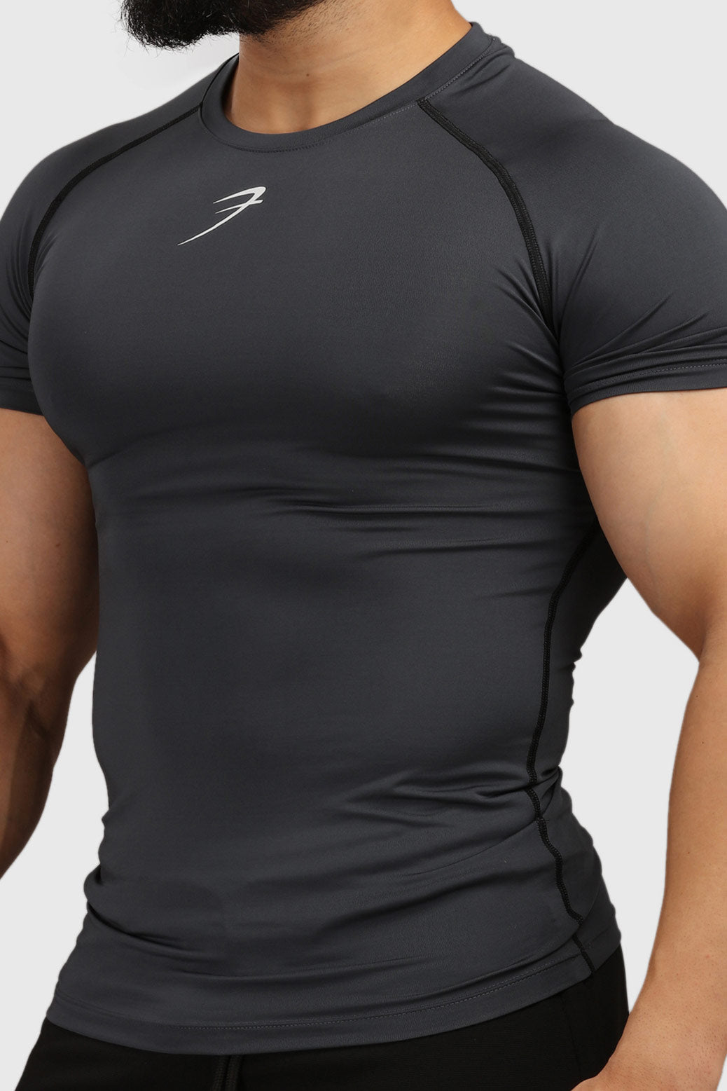 Compression T-shirt Grey