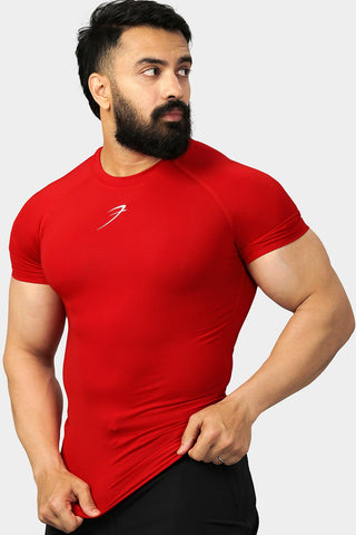Compression T-shirt Red