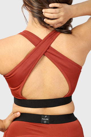 Pro Sports Bra Rust