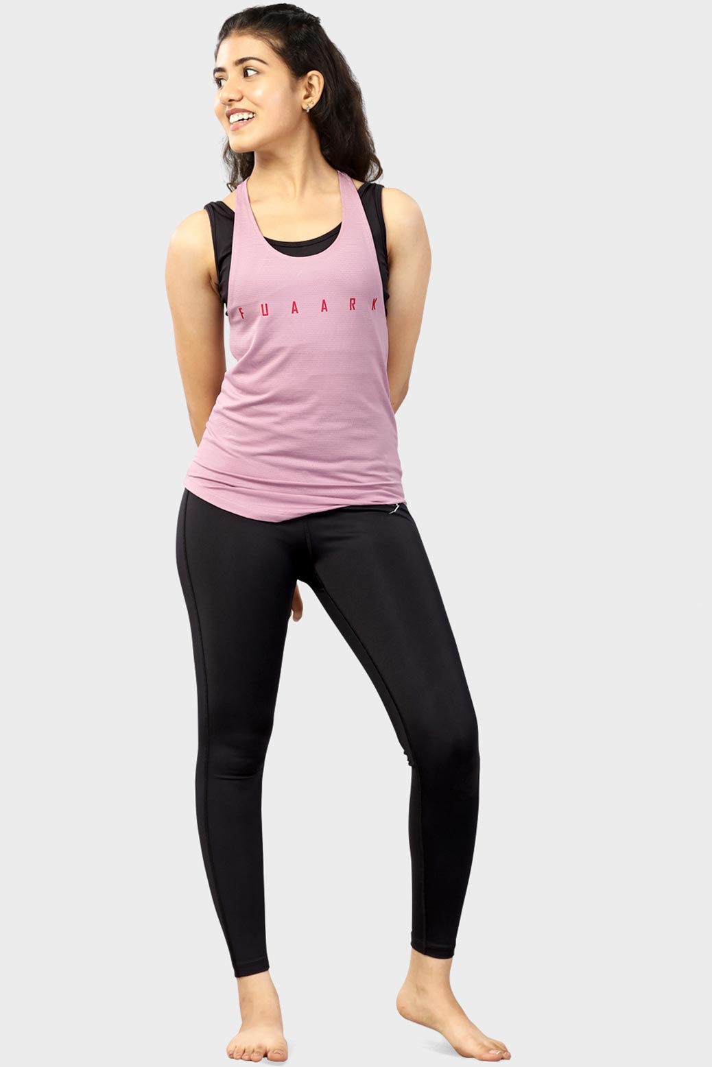Training Mesh Tank Mauve