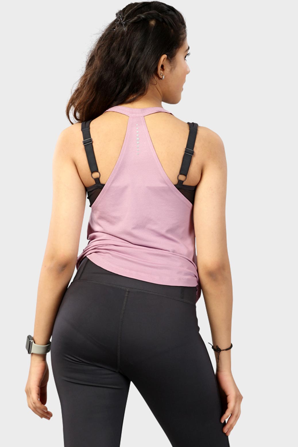 Training Mesh Tank Mauve