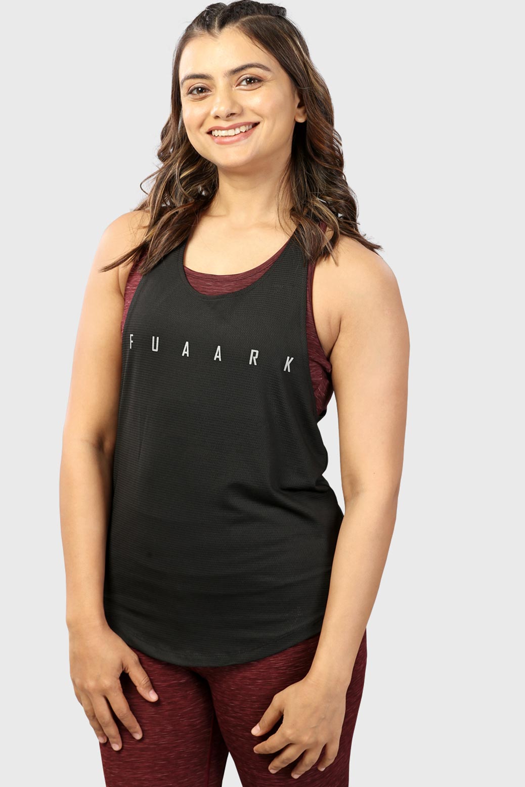 Training Mesh Tank Black