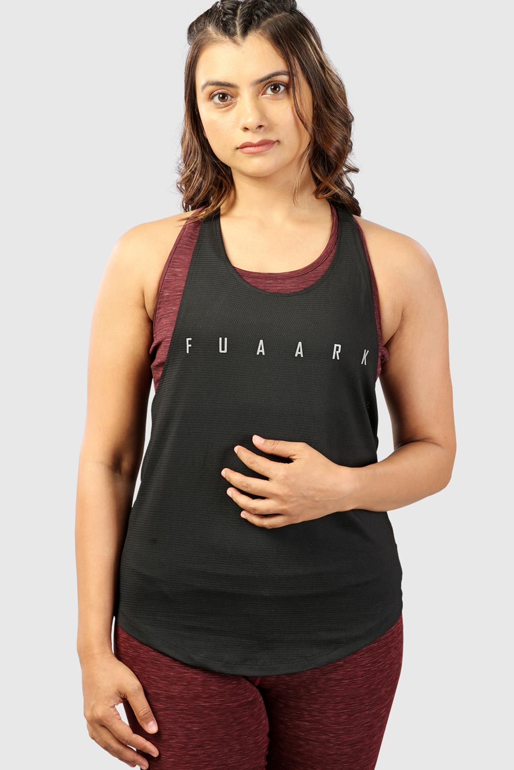 Training Mesh Tank Black