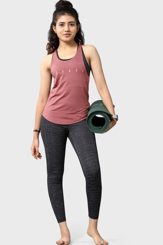 Training Mesh Tank Rose