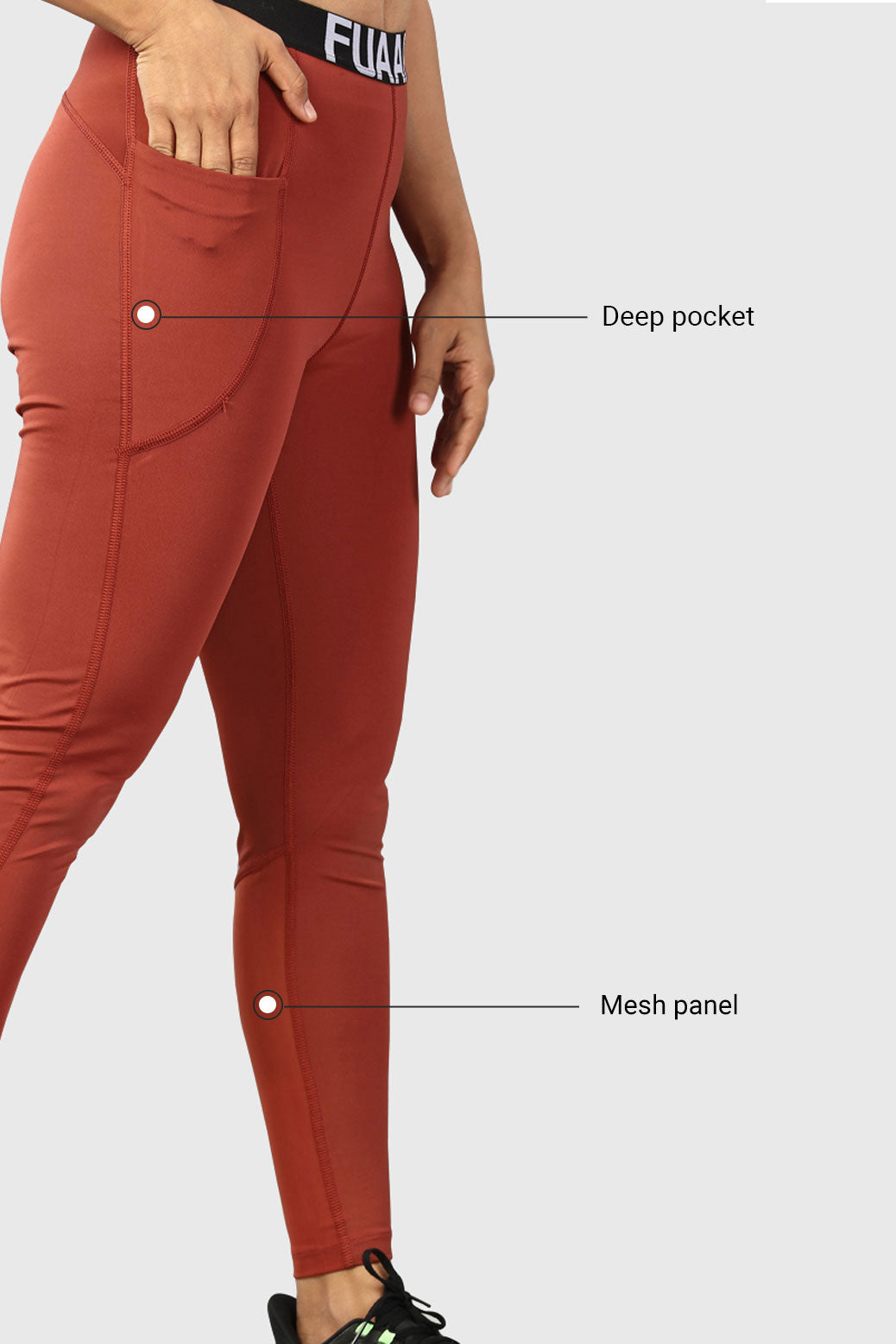 Pro Leggings Rust